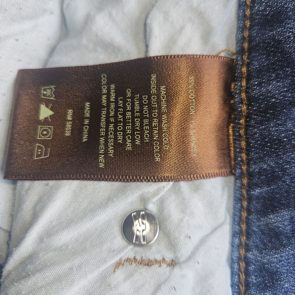 Kut From The Kloth Women's 20W Plus Size Classic Blue Ankle Jeans Catherine. - Picture 7 of 7